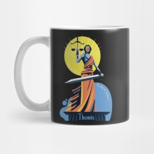 Themis Lady of Justice - Mythology Mug